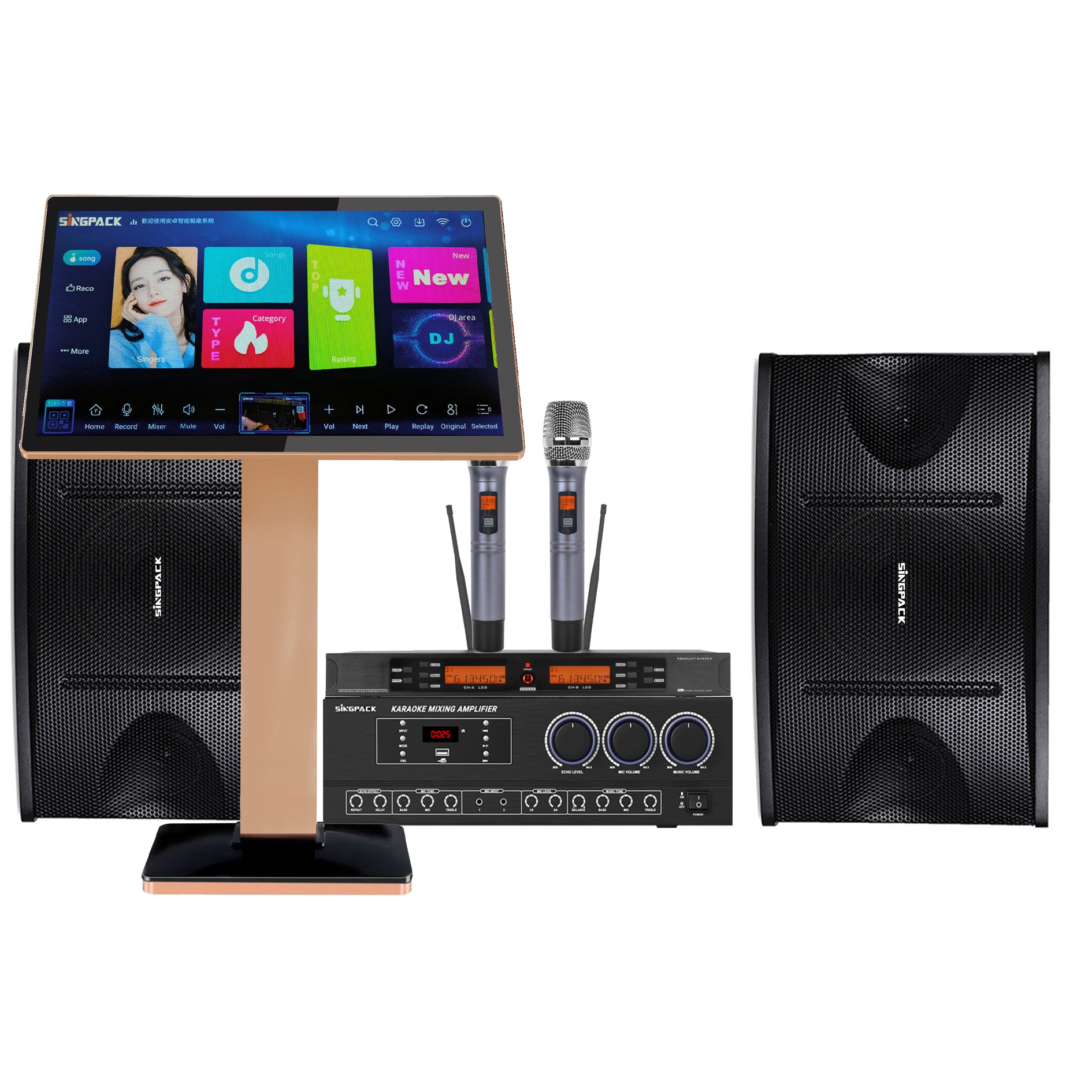 Système karaoké Singing Machine SML652BK Portable HDMI Mini avec Système karaoké Singing Machine SML652BK Portable HDMI Mini avec